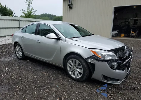 2015 Buick Regal из США, поврежденный, VIN 2G4GL5EX3F9164460